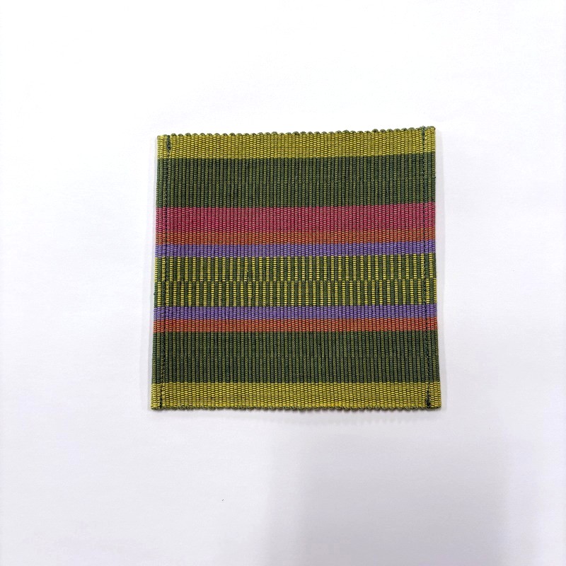 手織りコースター（31）