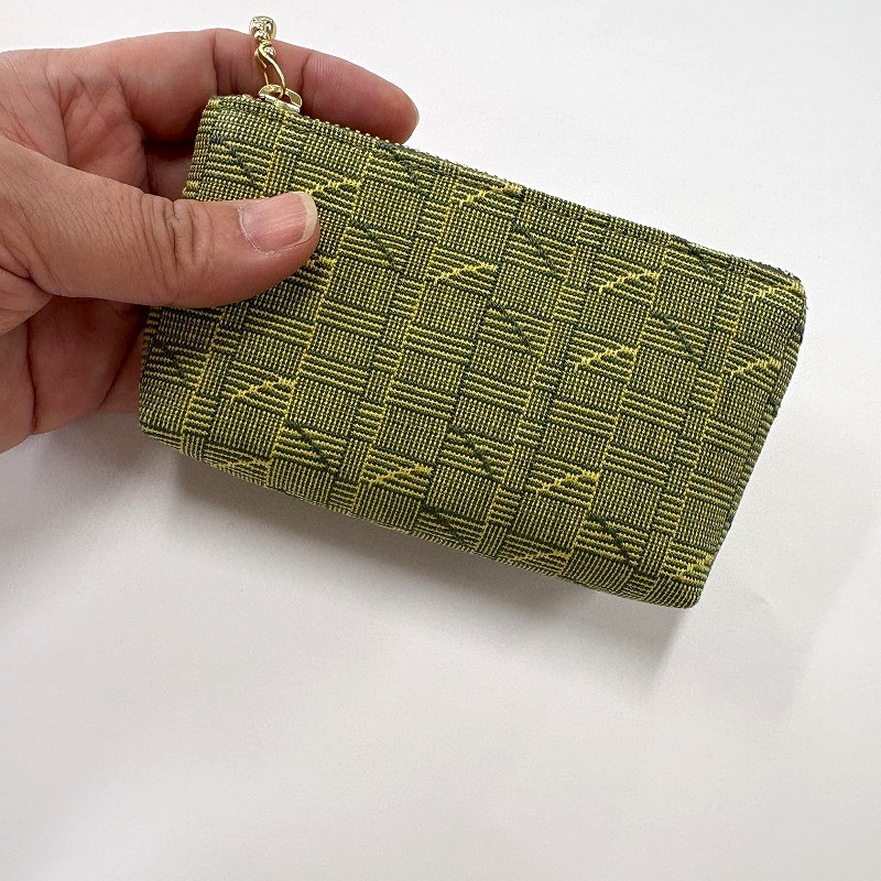 手織り小銭入れ（02）